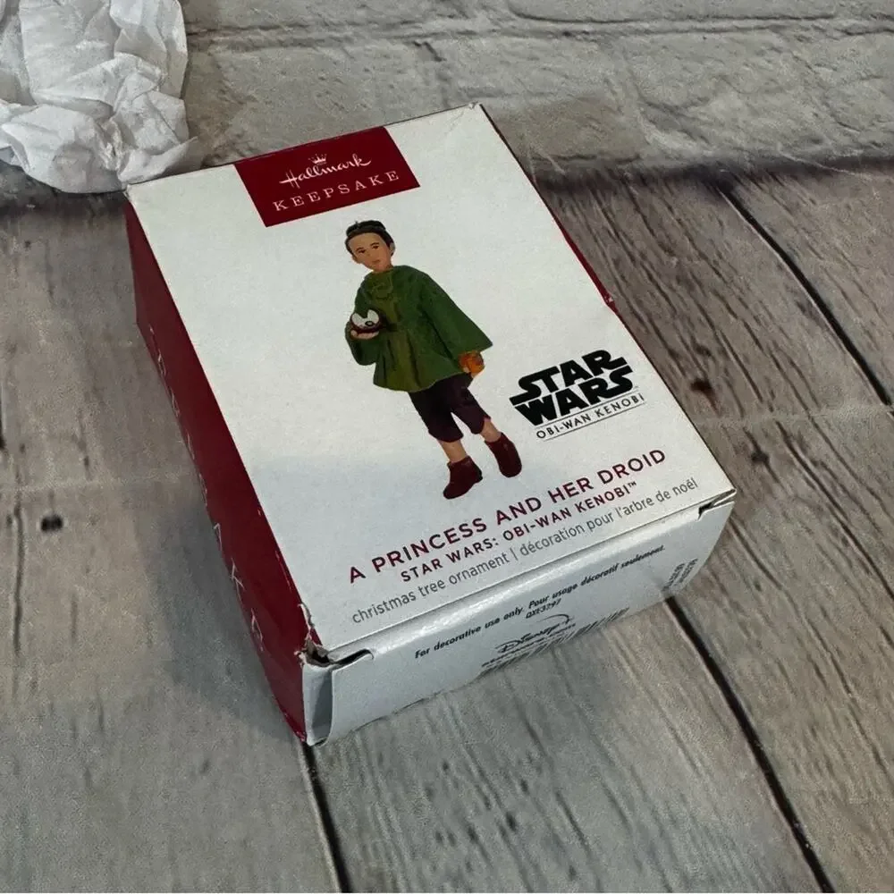 Star Wars “Princess and her Droid” Obi-Wen Kenobi Show Hallmark Ornament